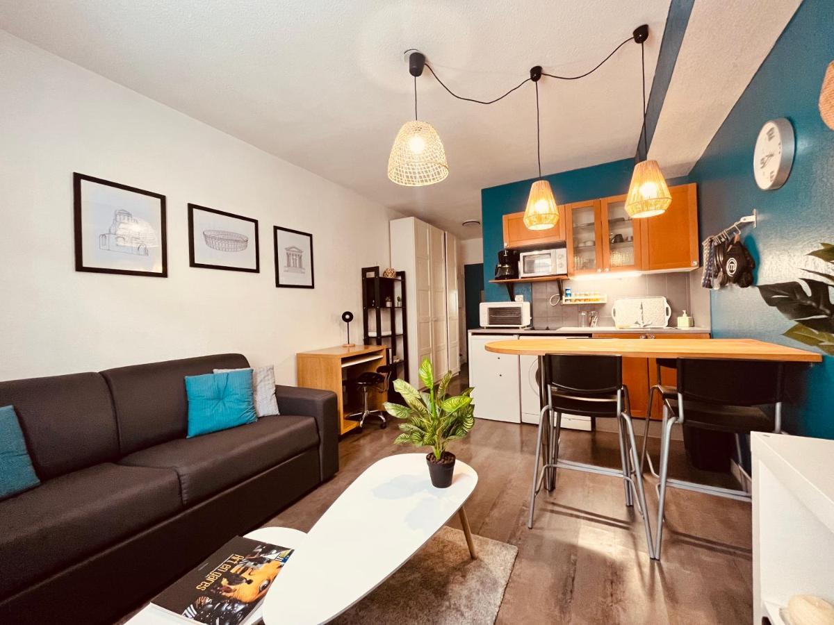Le Jean-Jaures / Joli Studio Apartment Nimes Ngoại thất bức ảnh